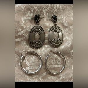 Sterling Silver Scrap Damaged Earrings #9536